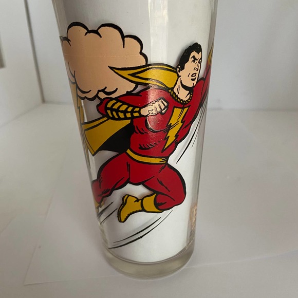 Shazam Glass DC Comics Inc. Pepsi Collector Series Tumbler - Picture 5 of 6